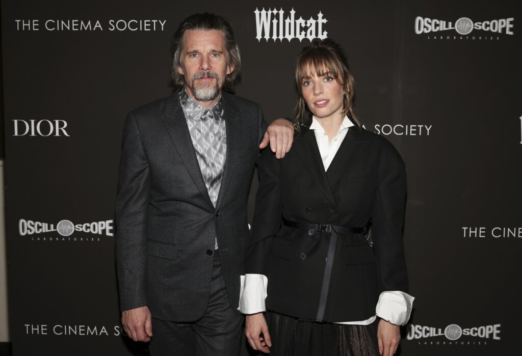 Ethan Hawke and Maya Hawke have a running joke about ‘Wildcat,’ their Flannery O’Connor movie