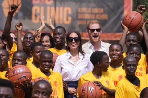 Nigeria’s fashion and dancing styles are in the spotlight as Harry and Meghan visit Lagos