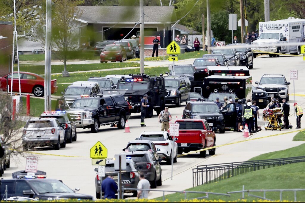 Wisconsin school district says active shooter  ‘neutralized’ outside middle school