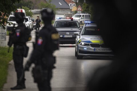 Suspected would-be assassin ordered detained as Slovak prime minister's condition is stable