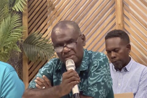 Solomon Islands lawmakers elect former Foreign Minister Jeremiah Manele as new prime minister
