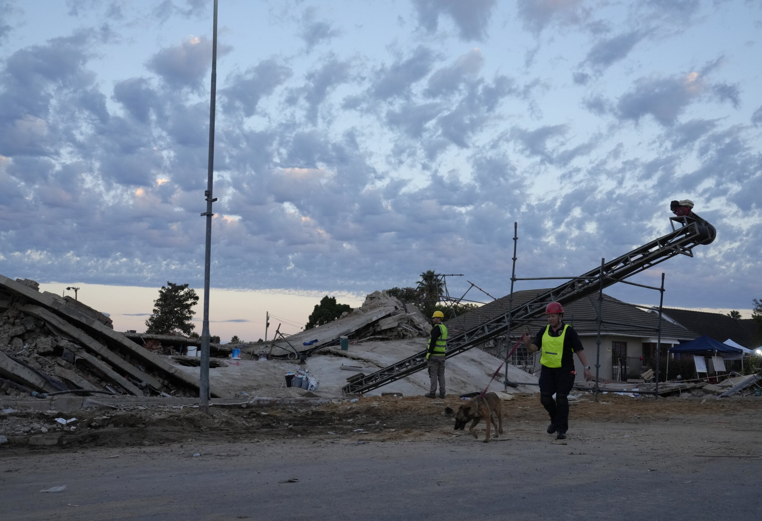 Dozens still missing after South African building collapse; 7 confirmed ...