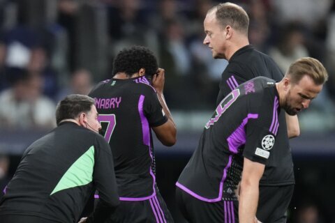 Gnabry substituted because of an injury in first half of Champions League semifinal against Madrid