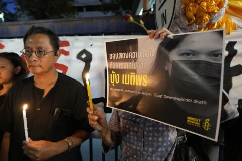 A monarchy reform activist in Thailand dies in detention after a monthslong hunger strike