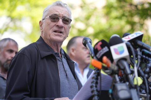 Biden campaign sends allies De Niro and first responders to Trump’s NY trial to put focus on Jan. 6