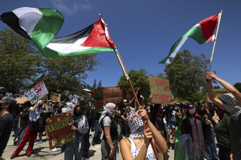 Police arrest ‘many’ at Israel-Hamas war protest at UC Santa Cruz, school says