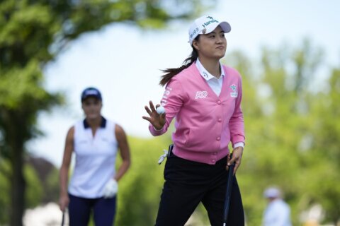 Meechai has a big start and leads Women’s Open. Nelly Korda won’t be around to see how it ends
