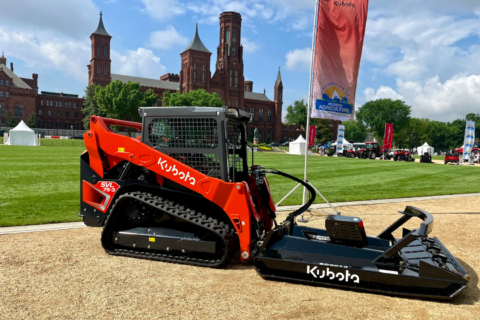 Why tractors, combines and other farming equipment are parked on the National Mall
