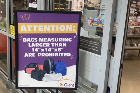Giant bans customers from carrying large bags in DC stores amid mass shoplifting