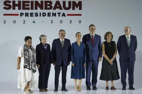 Mexico's incoming president announces first Cabinet picks: academics and former public servants