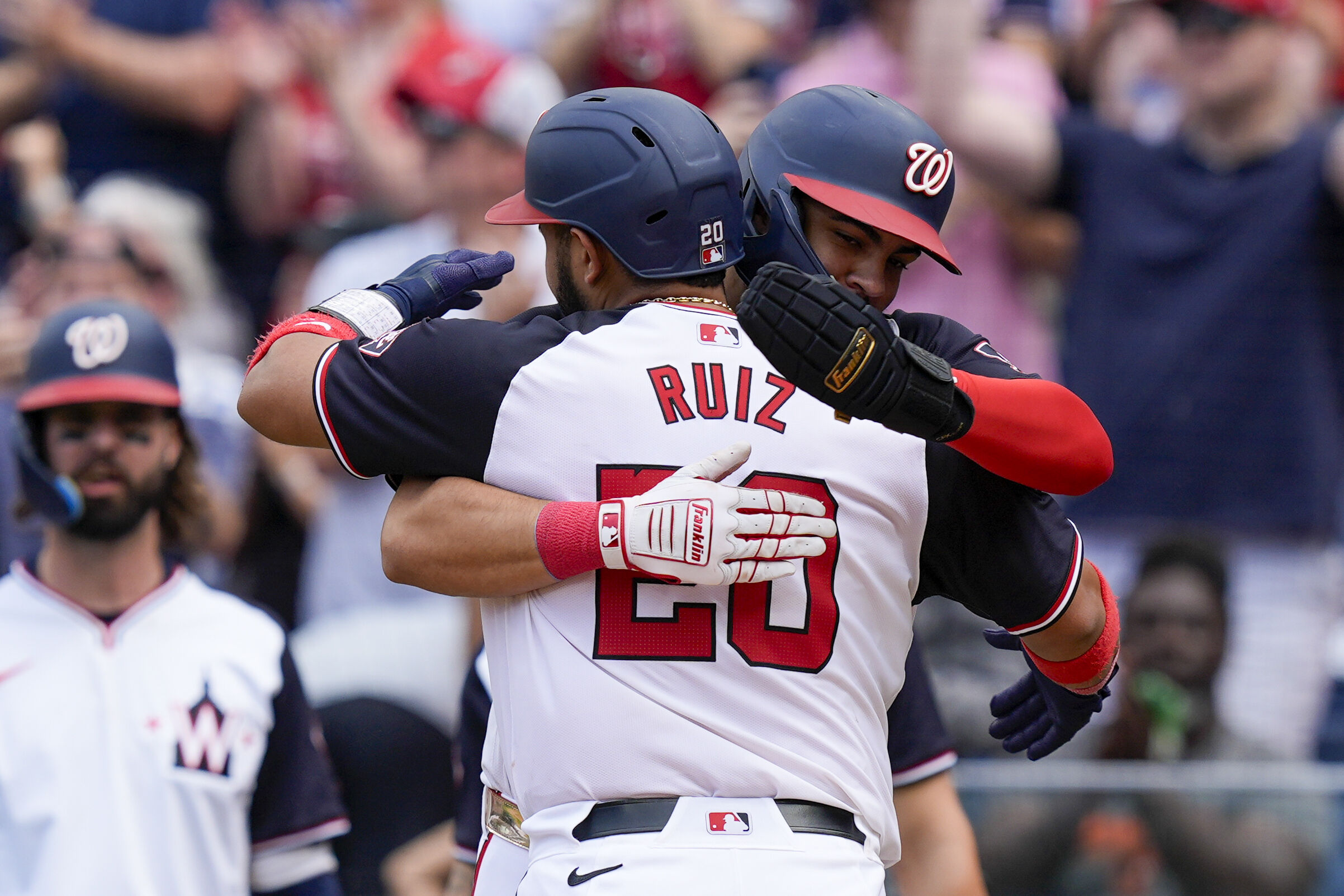 Keibert Ruiz homers in 7-run 4th inning as the Nationals beat the ...