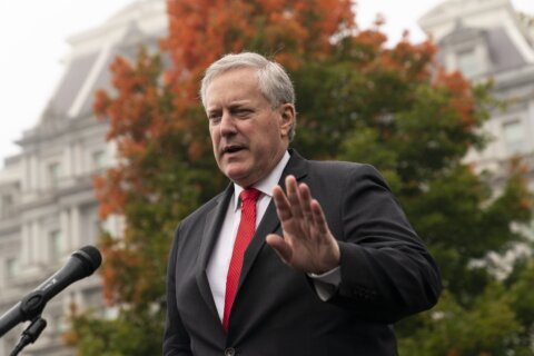 Former Trump chief of staff Mark Meadows pleads not guilty in Arizona's fake elector case