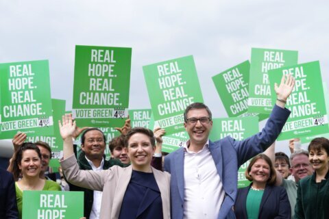 The UK Green Party struggles to be heard in an election where climate change is on the back burner