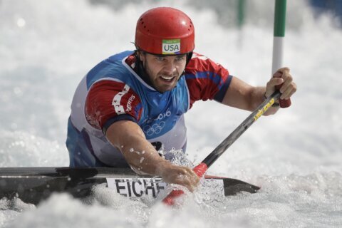 American slalom canoeist Casey Eichfeld seeks first Olympic podium on record fourth try