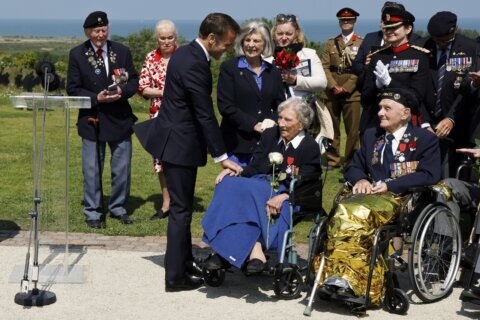 A figure who worked in the shadows on D-Day awarded France's highest honor