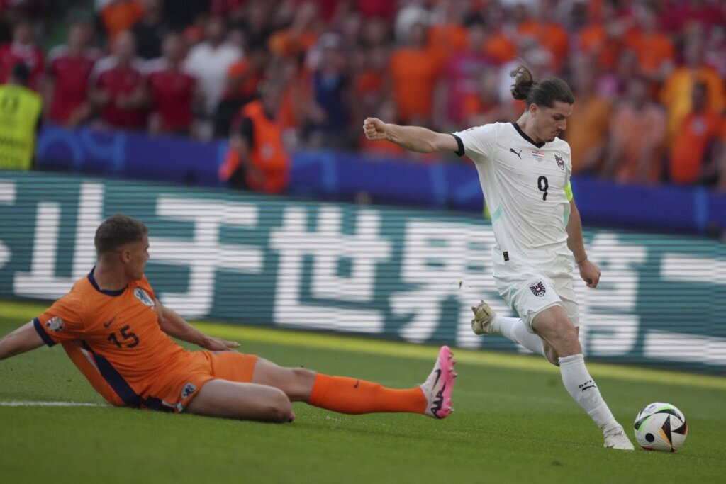 Austria beats Netherlands 3-2 to reach knockout stage of Euro 2024 as group winner