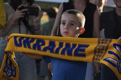 In a Kyiv market, Ukrainians take heart from team’s inspiring play at Euro 2024