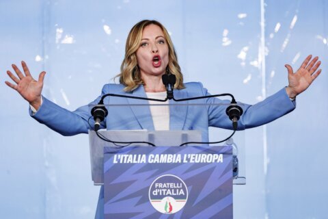 Europe vote may tip balance between Meloni’s far-right agenda in Italy and mainstream foreign policy