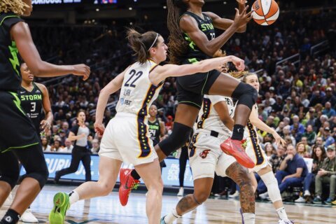 Jewell Loyd scores a season-high 34 points as Storm cool off Caitlin Clark and Fever 89-77