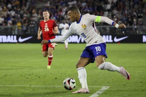 Mbappé plays 20 minutes as France draws with Canada in its last Euro 2024 warmup. Italy wins