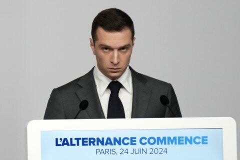 French far-right leader Bardella seeks to reassure voters, EU partners on economic, foreign policies