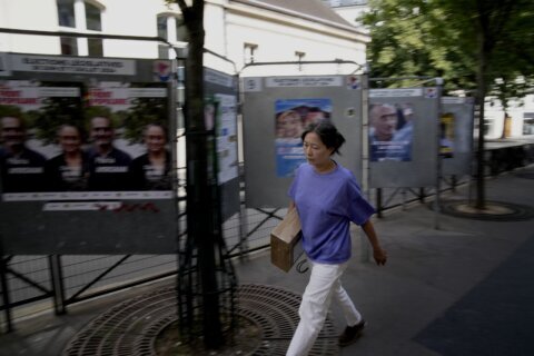 The Latest | France’s first-round voting ends. Bardella calls for rejection of ‘dangerous far left’