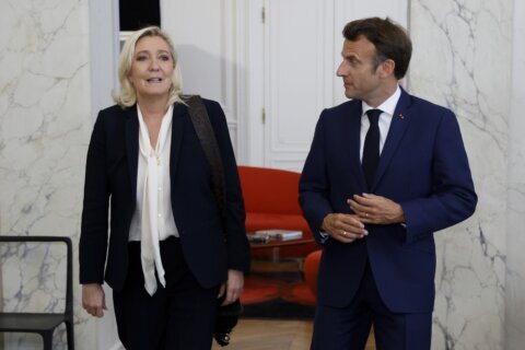 Strong turnout in France’s high-stakes elections as support for the far right grows