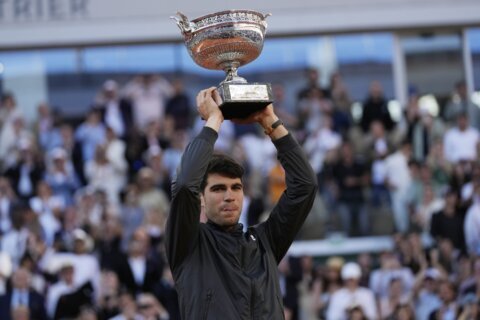 Carlos Alcaraz wins the French Open for a third Grand Slam title at 21 by beating Alexander Zverev