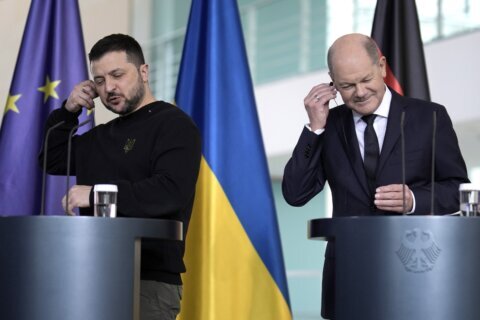 Germany hosts recovery conference for Ukraine before a peace summit in Switzerland