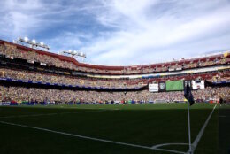 LANDOVER, MARYLAND - JUNE 08: A general view during a match between the United States and Colombia at Commanders Field on June 08, 2024 in Landover, Maryland. (Photo by Tim Nwachukwu/Getty Images)