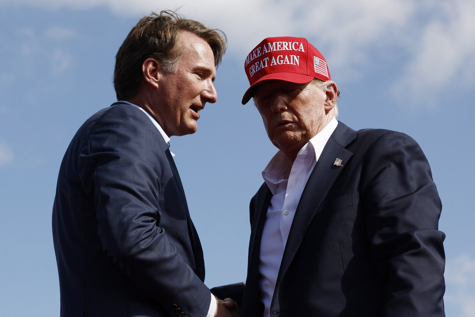 Trump, Youngkin urge early voting during tele-rally – WTOP News