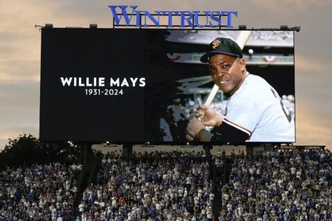 Reaction to the death of Willie Mays, 'the godfather of center fielders'