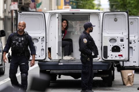 Police arrest pro-Palestinian demonstrators inside San Francisco building housing Israeli Consulate