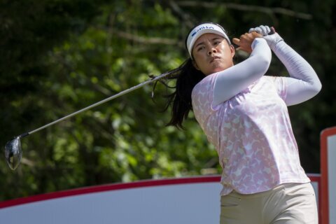 Arpichaya Yubol shoots a career-best 61 to take the first-round lead at ShopRite LPGA Classic