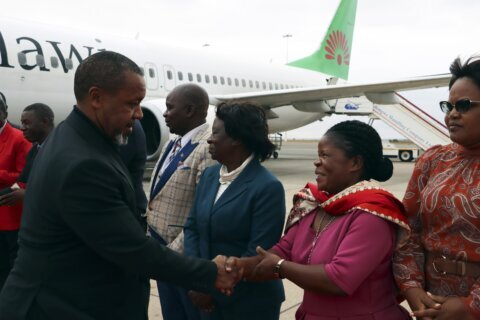 Soldiers in Malawi search for missing military plane carrying vice president and former first lady