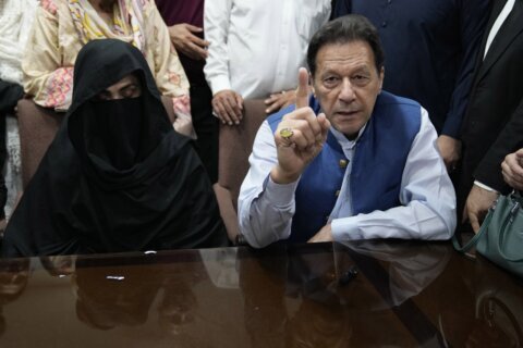An appeals court in Pakistan upholds conviction of Imran Khan and his wife for unlawful marriage