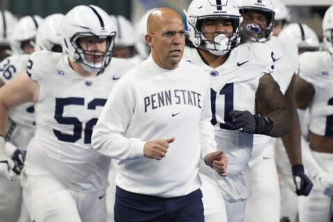 Penn State found ‘friction’ between coach James Franklin, team doctor; could not determine violation