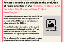 For further information about RHP and its archives, visit www.rainbowhistory.org