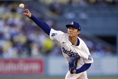 Yoshinobu Yamamoto placed on 15-day injured list by Dodgers with strained rotator cuff