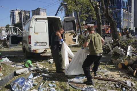Ukrainian drones and missiles kill 6 in Russia and Crimea, fresh bombing of Kharkiv leaves 1 dead