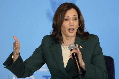 The US supports ‘a just and lasting peace’ for Ukraine, Harris tells Zelenskyy at Swiss summit