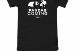 Panda baby onesie