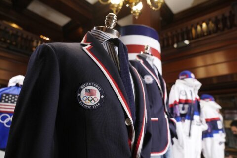 Ralph Lauren goes with basic blue jeans for Team USA’s opening Olympic ceremony uniforms
