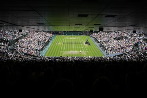 Wimbledon prize money is increasing to a record amount of about $64 million