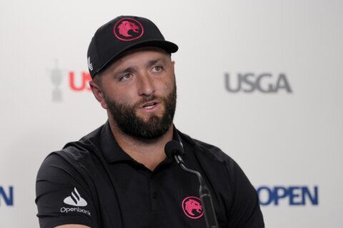 Jon Rahm withdraws from the US Open with a left foot infection