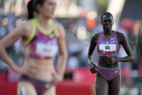 Athing Mu stumbles, falls in 800 meters and will not have chance to defend her Olympic title
