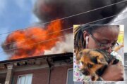 'Where are we going to live?': Fire tears through DC apartments, sending 2 to hospital, displacing 76