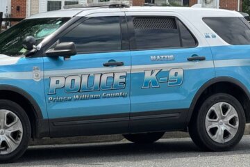 A Prince William County, Virginia, police cruiser.