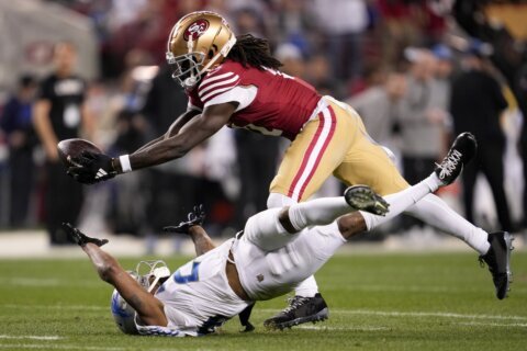 Brandon Aiyuk requests trade from 49ers, AP source says