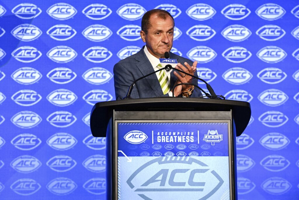 ACC commissioner promises to fight ‘for as long as it takes’ amid legal battles with Clemson, FSU